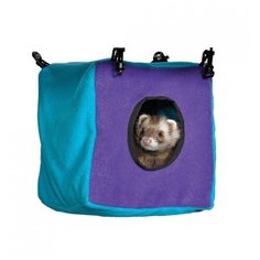 Домик для хорьков Midwest Nation Accessories Cozy Cube 23х23х30 см голубой