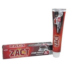 Зубная паста CJ Lion Zact Tea & Coffee Lovers для любителей чая и кофе, 190 г