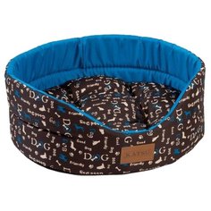 Лежак для собак и кошек Katsu Yohanka Shine Dogs 3 52х46х19 см синий