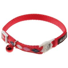 Ошейник Hello PET Ромбик красный