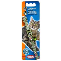 Ошейник Nobby Сердечки оливковый