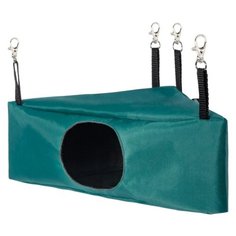 Домик для грызунов Гамма Уголок 41912002 32х22х10 см зеленый Gamma