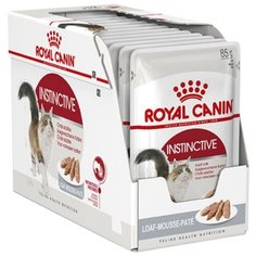 Корм для кошек Royal Canin Instinctive для профилактики МКБ, мясное ассорти 12шт. х 85 г (паштет)