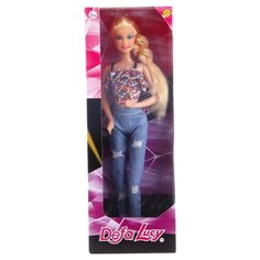 Кукла Defa Lucy Красотка в цветной кофте, 8355b