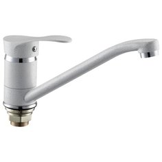 Смеситель для кухни (мойки) Do.Korona DK-4705G-905 однорычажный белый