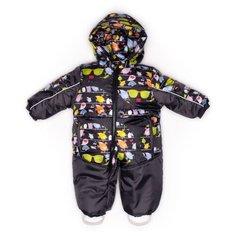 Комбинезон MaLeK BaBy 255шм размер 80, Птички+графит