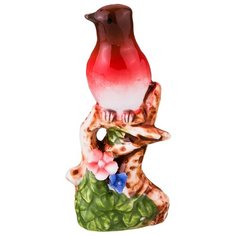 Статуэтка Lefard Птица, 10 см красный
