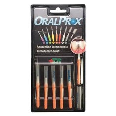 Зубной ершик Dr.Care ORALPROX №4, оранжевый, 6 шт.