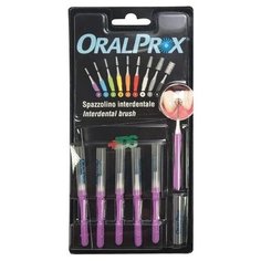 Зубной ершик Dr.Care ORALPROX №0, сиреневый, 6 шт.