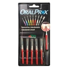 Зубной ершик Dr.Care ORALPROX №5, красный, 6 шт.