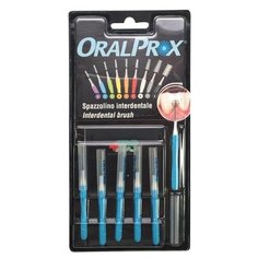 Зубной ершик Dr.Care ORALPROX №1, голубой, 6 шт.