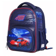 Berlingo ранец Profi Super Fast, красный/синий