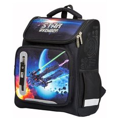 Berlingo ранец Classic Cosmo World, синий/черный