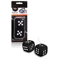 Airline Ароматизатор для автомобиля Кубики AFKU066, Черный лед 30 г