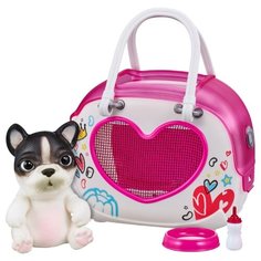 Робот Moose Little Live OMG Pets Щенок в переноске французский бульдог