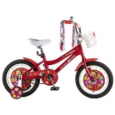 Детский велосипед Navigator Маша и Медведь (ВН14213) красный 8" (требует финальной сборки)