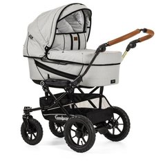 Универсальная коляска Emmaljunga Edge Duo Combi Outdoor на шасси Duo S Outdoor (2 в 1) Beigе