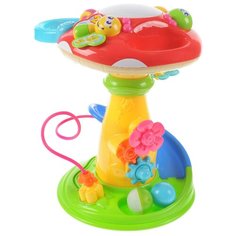 Развивающая игрушка B kids Удивительный грибок желтый/красный/зеленый