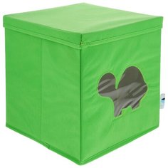 Контейнер Love it Store it Черепашка с прозрачным окном зеленый