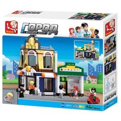 Конструктор SLUBAN Городская серия M38-B0575 Кафе и отель