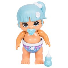 Интерактивная кукла Moose Bizzy Bubs Снежный Лучик, 12 см, 28470