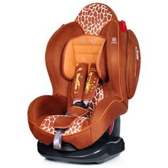 Автокресло группа 1/2 (9-25 кг) Welldon Smart Sport, Giraffe Talk