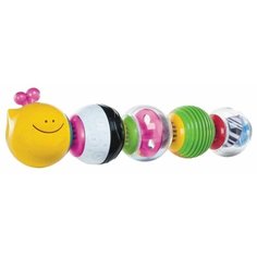 Погремушка B kids Caterpillar Activity Balls разноцветный