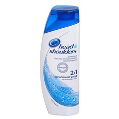 Head & Shoulders шампунь и бальзам-ополаскиватель против перхоти 2в1 Основной уход 400 мл