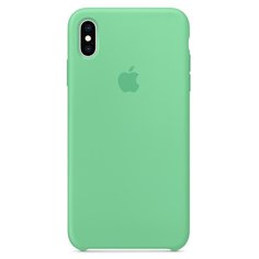 Чехол Apple силиконовый для Apple iPhone XS Max нежная мята