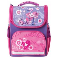 BRAUBERG ранец Style Flamingo (228799), фиолетовый/розовый