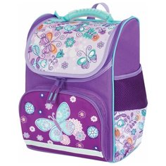 Пифагор ранец Basic Butterfly (228810), розовый/фиолетовый