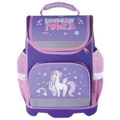 Юнландия ранец Wise Unicorn power (228817), фиолетовый/розовый