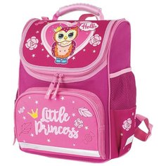Пифагор ранец Basic Owl Princess (228809), розовый