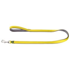 Поводок для собак HUNTER Neopren yellow/grey 1 м 25 мм