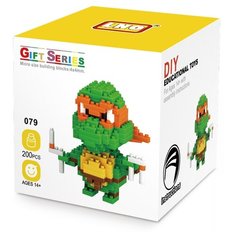 Конструктор LNO Gift Series 079 Черепашки-ниндзя Микеланджело