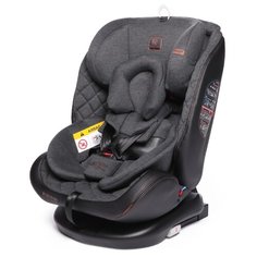 Автокресло группа 0/1/2/3 (до 36 кг) Baby Care Shelter Isofix, эко-серый