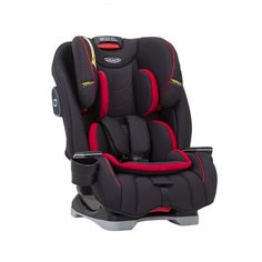 Автокресло группа 0/1/2/3 (до 36 кг) Graco SlimFit, fiery red