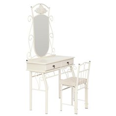 Столик TetChair Canzona, ДхШ: 95 х 46 см, белый