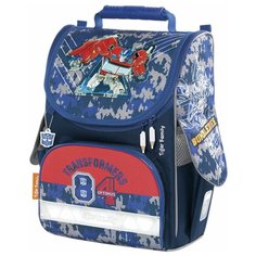 FAMILY Ранец Nature Quest Optimus Prime (228971), синий/красный