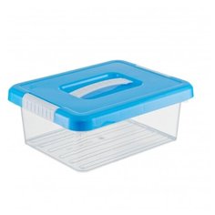 FunBox Ящик для хранения 3 л Standart 25х20х9.7 см голубой