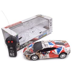 Машинка Наша игрушка 357-11A белый/синий/красный