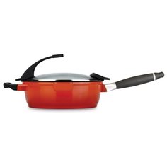 Сотейник BergHOFF Virgo Orange 2304905 28 см, с крышкой, оранжевый