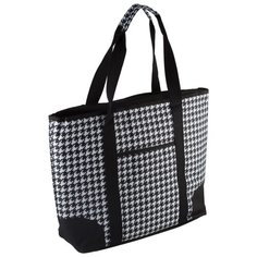 ECOS Термосумка пляжная CB-57 черный/белый 25 л