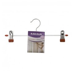 Вешалка Attribute Для брюк и юбок с клипсами Neo оранжевый