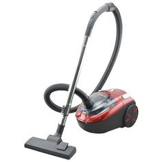 Пылесос Аксинья КС-7002 черный/красный