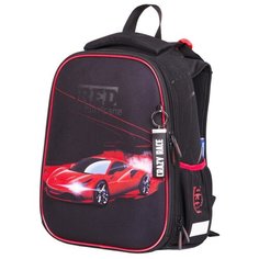 Berlingo ранец Expert Red hurricane, черный/красный