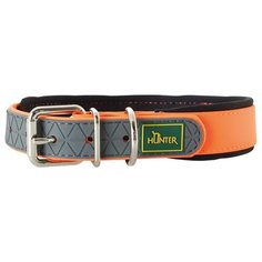Ошейник HUNTER Convenience Comfort 45 32-40 см neon orange