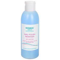 Domix Green Professional Nail Polish Remover With Aceton Средство для снятия всех видов лака с ацетоном 200 мл