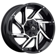 Колесный диск Buffalo BW-422 9x20/5x150 D110.1 ET35 Gloss Black Machined Face