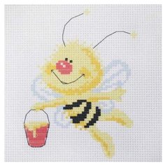 Василиса Набор для вышивания Пчелка 19 х 19 см (214)